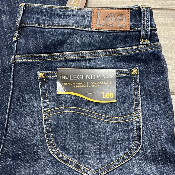 Women’s Lee legend jeans Size 14 M NWT slim fit mid rise - Picture 5 of 9